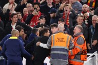 Atletico Madrid to review events from end of Liverpool game, when staff member appeared to spit at crowd