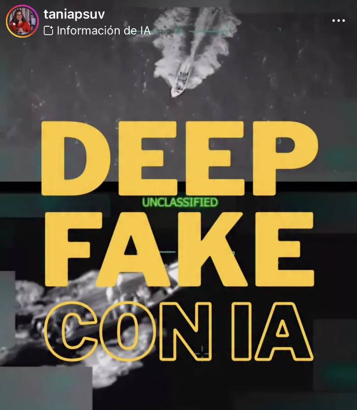 Venezuela asegura que Estados Unidos creó con IA video que muestra ataque a una embarcación en el Caribe