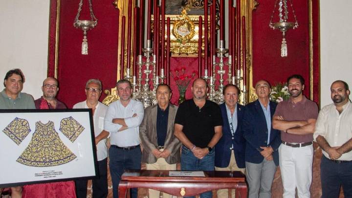 Manuel Mendoza ejecutará la túnica por el L Aniversario del Nazareno de los Pasos en el Monte Calvario