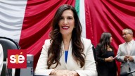 Kenia López Rabadán asume presidencia de la Cámara de Diputados con llamado a la institucionalidad