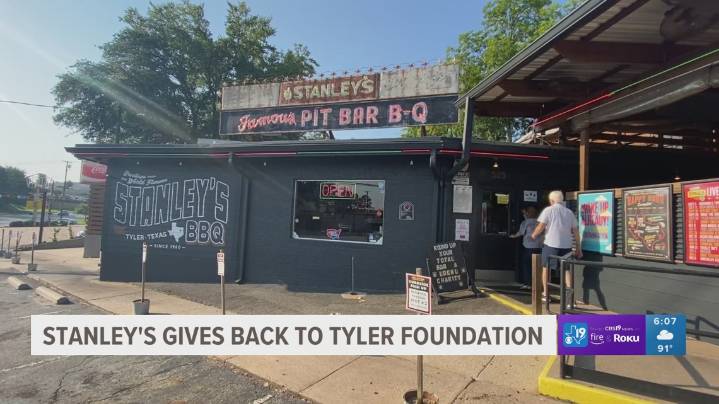 Stanley's Barbecue donates to Tyler Type One Diabetes Foundation