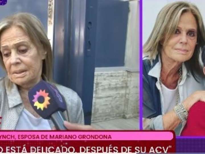 La mujer de Mariano Grondona contó detalles sobre el estado de salud del periodista: "Está delicado..."