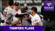 Tempers flare as the Colorado Rockies lose 100th game