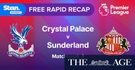 Rapid Recap | MW4: Crystal Palace vs Sunderland
