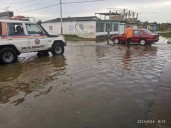 Protección Civil está mosca con los sectores que se inundan con los palos de agua