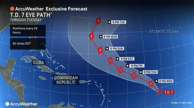 Does Brevard need to prepare for Hurricane Gabrielle?