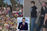 Teen tramples Charlie Kirk memorial outside Turning Point USA