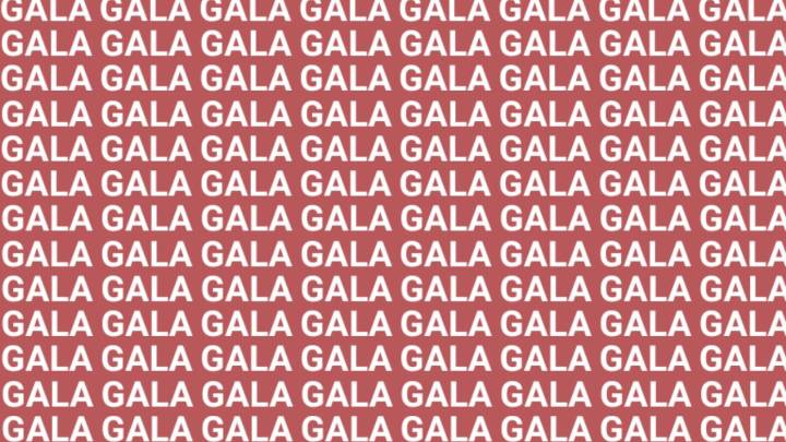Solo una vista muy entrenada puede encontrar la palabra 'Gula' en menos de 5 segundos