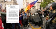 PNP tras primera marcha de la 'Generación Z': "Se hizo uso legítimo de la fuerza"