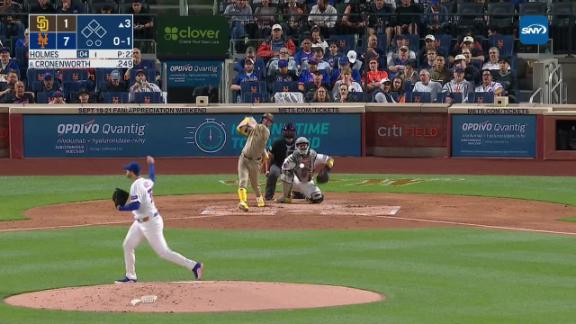 Baty leads power surge as Mets beat Padres 8-3 in series opener bet...