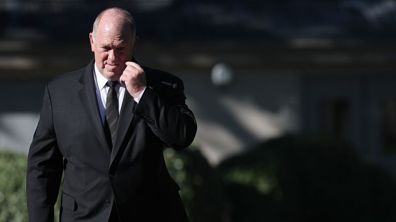 New York Times: Justice Department closed probe into Trump’s border czar, Tom Homan, for accepting bag of cash