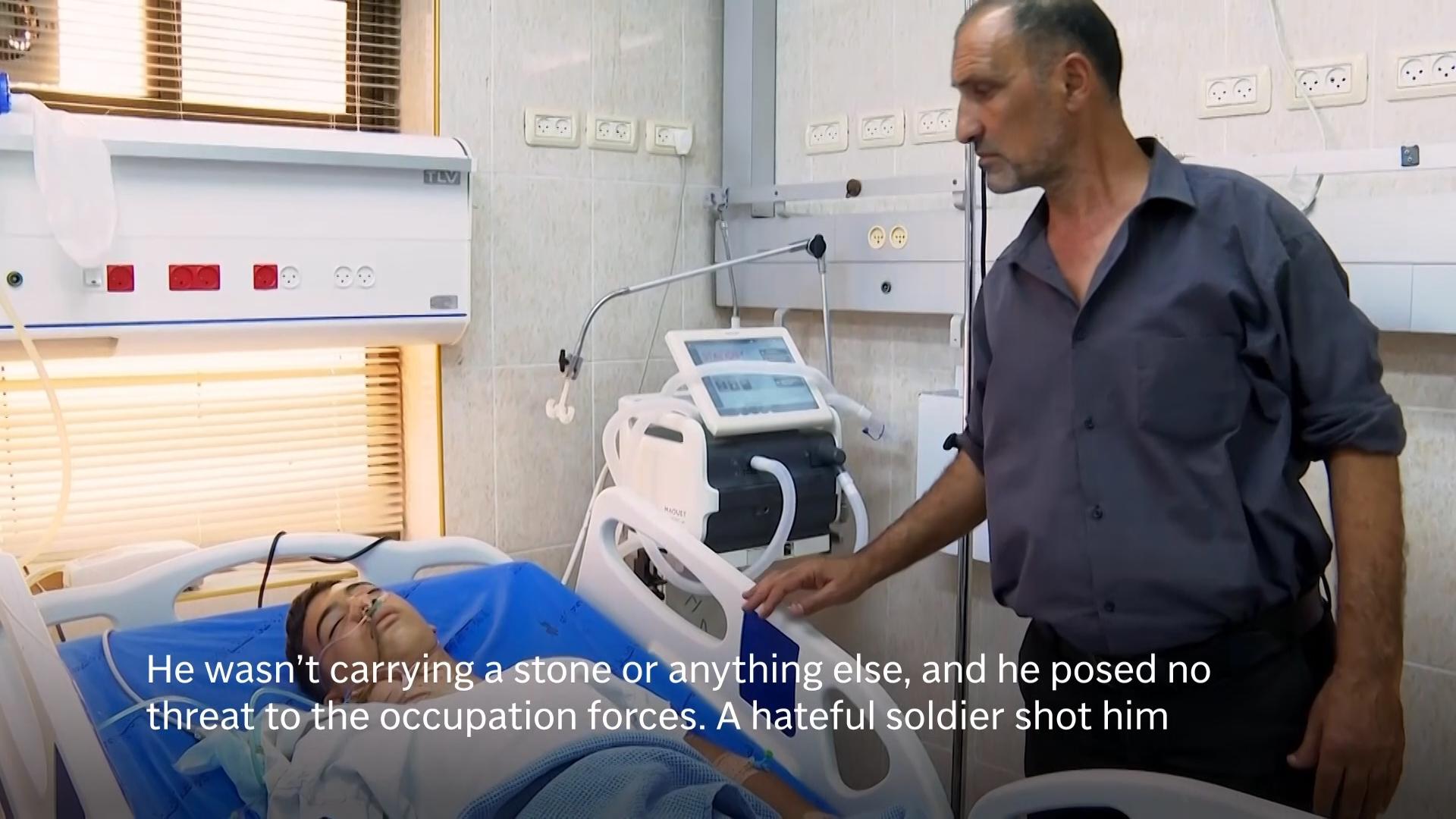 Teenager in hospital after being shot in the occupied West Bank