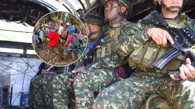 Liberan a 45 militares secuestrados en El Tambo, Cauca en medio de presiones de disidencias