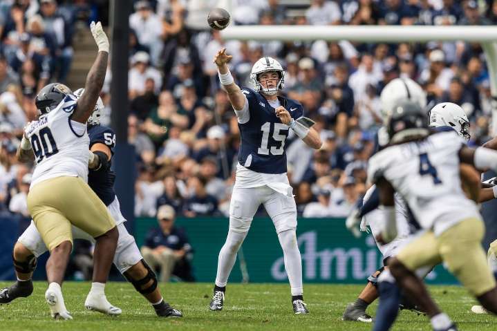 Penn State’s James Franklin analyzes Drew Allar’s performance in FIU win: ‘I think he got frustrated’