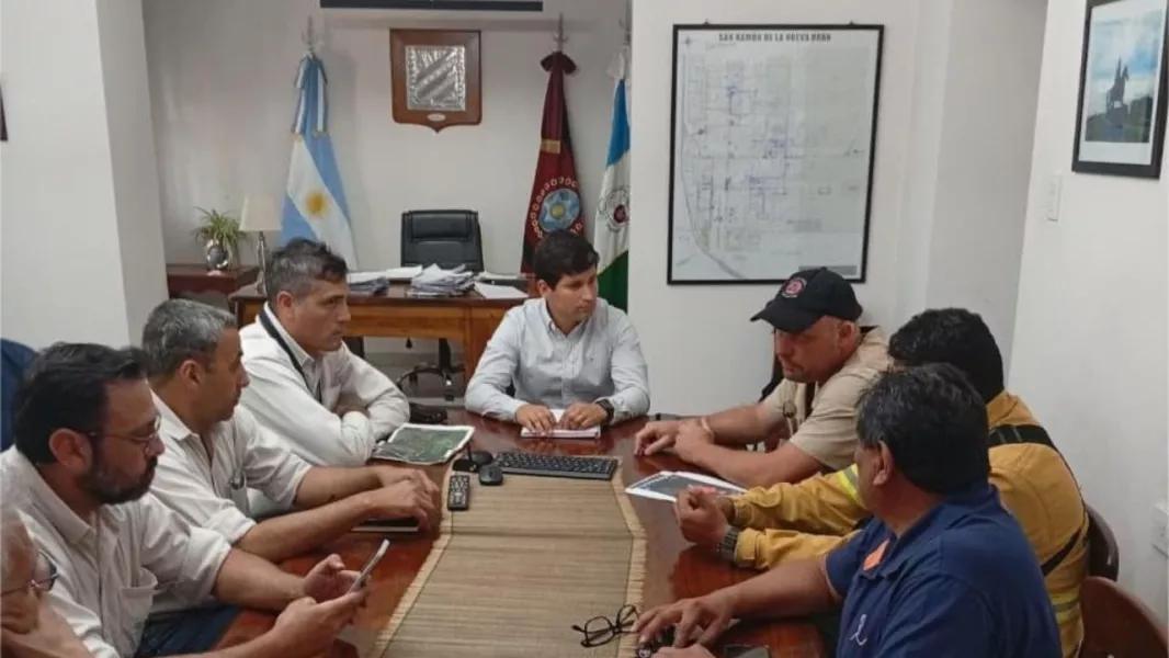 Orán: Fortalecieron estrategias y coordinaron acciones para la sofocación de incendios forestales