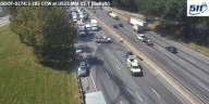 Crash closes all eastbound I-285 lanes in DeKalb County