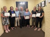 Sebasticook Valley Federal Credit Union honors employees for 85 years of service at recognition dinner