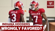 CONCERNING: No. 19 Indiana is FAVORED to beat No. 9 Illinois this weekend... is that RIGHT?