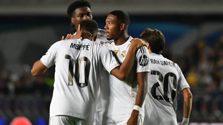 Mbappé firmó hat-trick y Real Madrid goleó 5-0 a Kairat: vea el resumen y goles