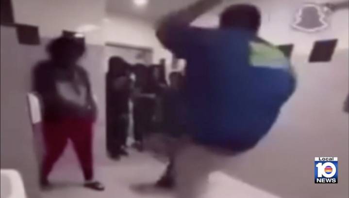 Football Coach Caught on Video Roughing Up Students in High School Bathroom