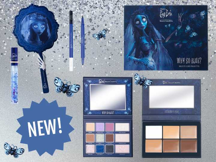 Transform into Emily from the Corpse Bride with a this makeup collab