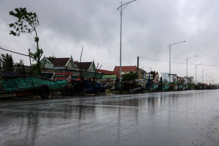One dead and 12 missing as Typhoon Bualoi makes landfall in Vietnam