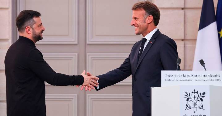 Macron anuncia que 26 países acuerdan desplegar tropas en Ucrania si hay paz