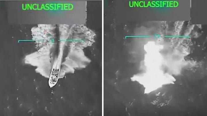 Vessel struck by US military off Venezuela was heading back to shore: AP sources