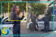 Mujer patea a policía en la CDMX: “¡Quítate, qué wey!”