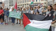 Una concentración en Madrid denuncia la "masacre" de más de 18.500 niños en Gaza