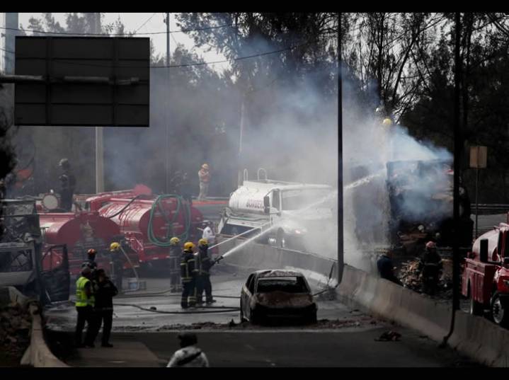 Muere chofer de pipa que explotó en Iztapalapa; suman ya 19 muertos