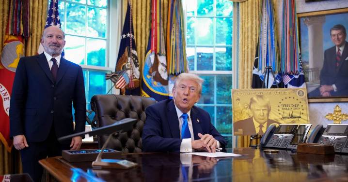 MIKEY SMITH: 9 unhinged Donald Trump moments as he unveils Gold Card and declares 'war'