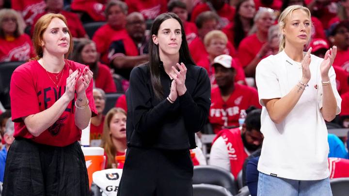 Fever’s Sophie Cunningham, Caitlin Clark react to Game 4 victory over Aces