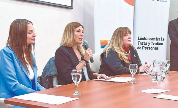 Papaiani encabezó en Rawson la Jornada Provincial «Compromiso y Acción contra la Trata de Personas»