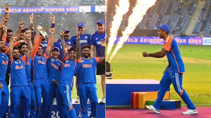 Suryakumar Copies Rohit's Iconic 2024 T20 Walk To Celebrate India's Asia Cup Win But...