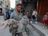 Dozens killed in Gaza as Israeli strikes intensify on main city