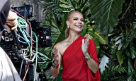 Olga Tañón pone “pura sabrosura” a la grabación del especial navideño de Banco Popular