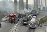 Confirman 6 muertos tras fuerte explosión de pipa en Iztapalapa, CDMX