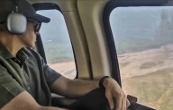 CM Omar Abdullah Conducts Aerial Survey Of Flood-Hit Areas In J&K’s Kathua