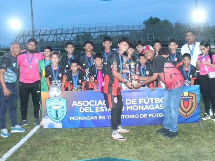 Atlético Maturín se coronó sub14 y sub 15 en el torneo estadal de fútbol