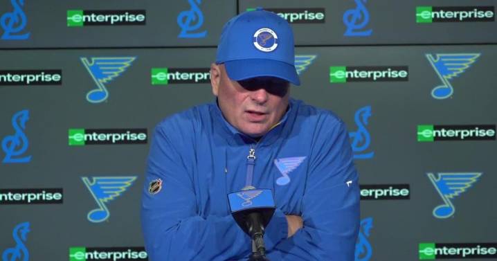 Blues coach Jim Montgomery on the importance of Tuesday's preseason game vs. Stars