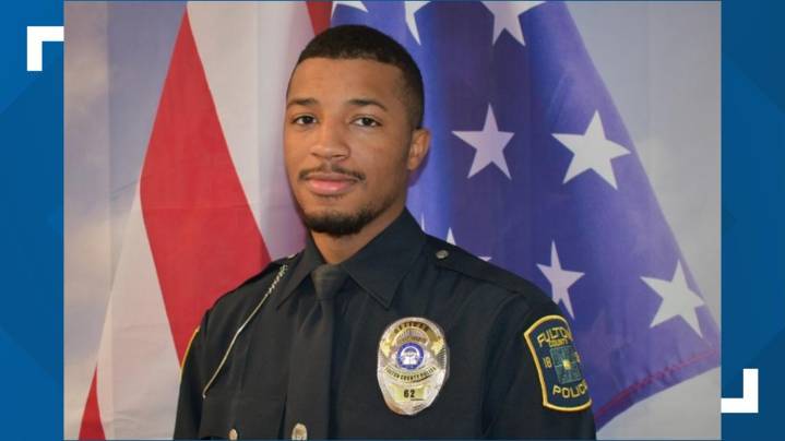 Injured Fulton County Police corporal honored for 'heroic actions' after saving officer shot in shootout