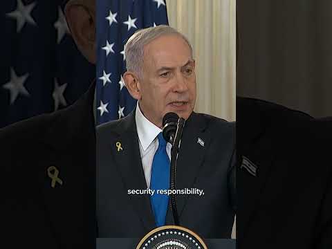 Netanyahu: Israel will retain 'security responsibility' in Gaza for 'foreseeable future'