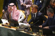 France recognizes Palestinian statehood at U.N. meeting to revive peace efforts