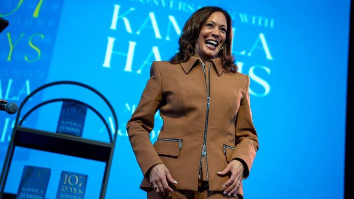 Harris faces protesters, condemns Israel's war in Gaza