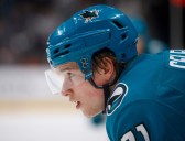 Sharks’ Celebrini mum on illness details, but does make one declaration