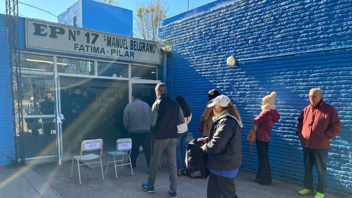 Votó el 63% del padrón en la provincia de Buenos Aires