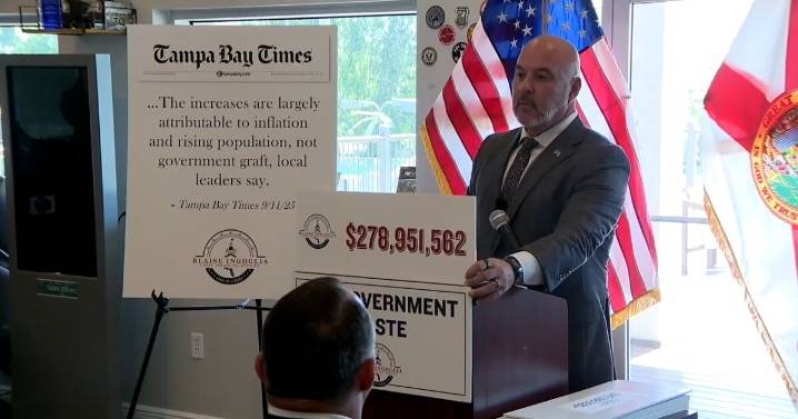 Florida CFO says Hillsborough has $270 million in excessive spending