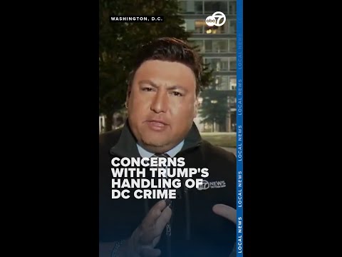 Trump's federal takeover arrests top 1,500 but some disapprove of how crime is being handled