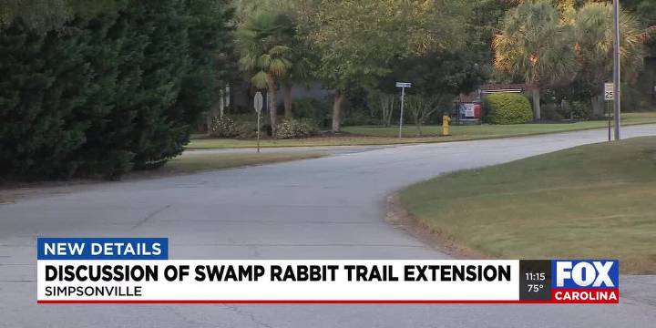 Discussion of Swamp Rabbit Trail extension in Simpsonville